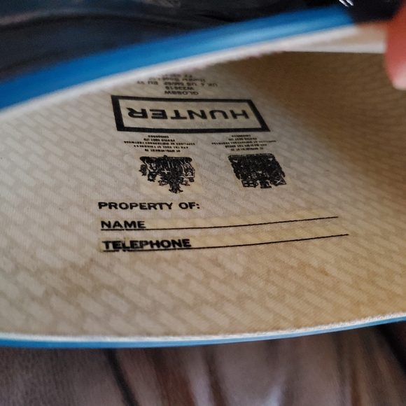 HUNTER EUC tall rain boots - Picture 7 of 8